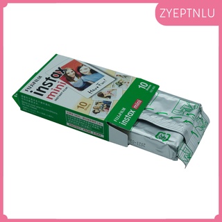 papel fotográfico instant white edge 10 hojas de película para fuji instax mini 7s 90