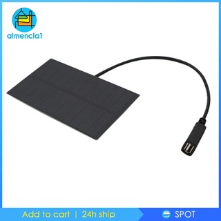 [alm1-10--] Cargador de Panel Solar USB puerto portátil cargador de teléfono para Patio al aire libre porche