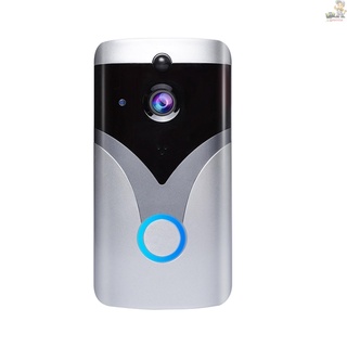 Cámara inteligente Wifi 720p timbre De cámara De video inalámbrico timbre con detección De movimiento Pir Night Visio
