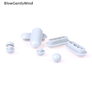 blowgentlywind 4pcs junta antideslizante asiento de inodoro cojín almohadillas cubierta parachoques baño levantador kit bgw