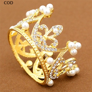 [cod] boda novia corona joyería perla reina princesa corona cristal accesorio caliente