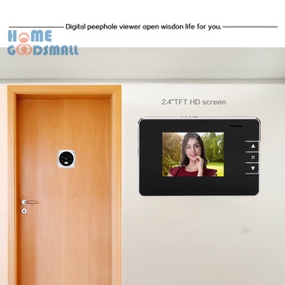 （Superiorcycling) Night Vision Digital Doorbell Camera Viewer Electronic Video Door Bell Peephole