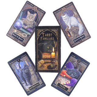 familiars tarot deck ocio fiesta juego de mesa fortune-telling prophecy oracle tarjetas