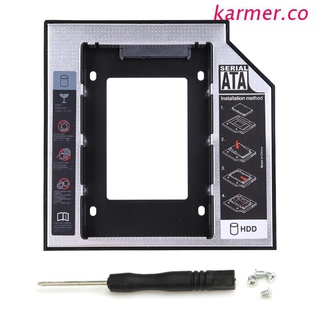 KAR2 12.7mm SATA 2nd HDD SSD Universal Hard Drive Caddy for CD DVD-ROM Optical Bay