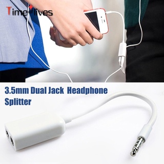 Adaptador Divisor De Auriculares De Doble Jack De 3.5 Mm Para Samsumg iPhone Teléfono Portátil Tablet Reproductor MP3 Dispositivos De Audio