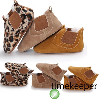 ♣ TC ✰ Zapatos De Suela Suave Para Bebés/Niñas/Antideslizante/Botas De Leopardo Prewalker/Lindos Calientes