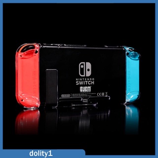 [DOLITY1] Funda protectora de cristal transparente para Nintendo Switch
