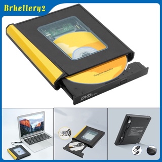 [BRHELLERY2] Grabadora de unidad óptica portátil USB 3.0 unidad externa DVD DVD-RW para laptop PC, soporte universal amplio
