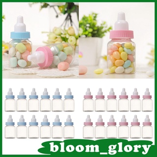 [bloom] 12 X caja De caramelo Para bebé/niño/bebé/caja De regalo Para bautizo/fiesta (Azul/Rosa) (6)
