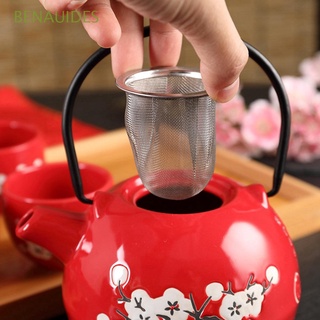 benauides tazas colador tazas filtro de especias infusor de té hoja suelta té cocina acero inoxidable reutilizable teteras hierbas