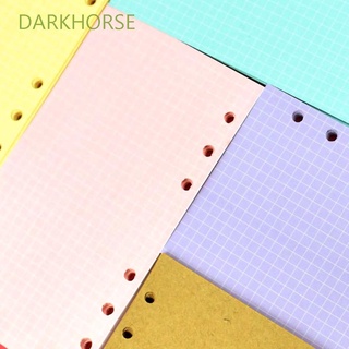 Darkhorse Agenda semanal mensual planificador diario A5 A6 40 hojas recambio de papel cuaderno