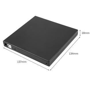 【panzhihuaysfq】Portable Size USB 2.0 CD IDE To USB External Case Slim for Laptop Notebook (5)