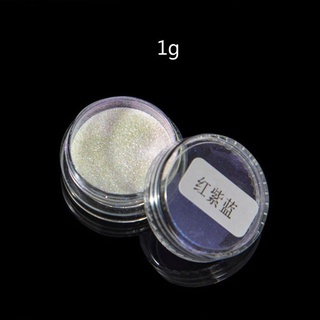 LU 5 Colores Mágico Resina Camaleones Pigmento Espejo Arco Iris Perla Polvo Colorante Epoxi Purpurina Joyería Kit (2)
