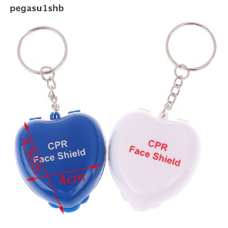 pegasu1shb 1pc proteger rcp máscara boca llavero rescate en caja del corazón máscara cara primeros auxilios caliente (9)