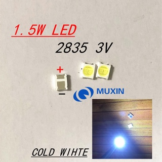 osram led lcd tv retroiluminación cuentas 1.5w 3v 3528 2835 luz blanca fría (1)