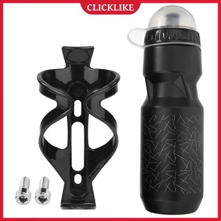 (clicklike) soporte para botella de bicicleta de carretera de montaña con 750 ml botella de agua mtb accesorios