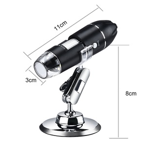 [venta] microscopio digital electrónico hd 1600x lupa usb 8led luz de relleno para reparación de teléfonos (5)