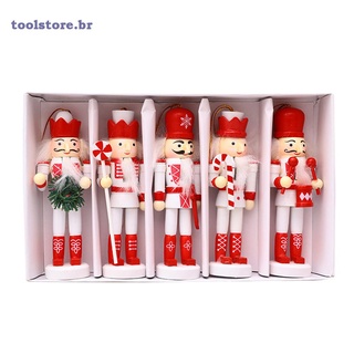 [recomendado]5 Piezas de nogal soldado de madera adornos de escritorio decoraciones para el hogar juguetes de niños (1)
