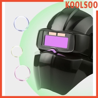 [Koolsoo] casco de soldadura soldador máscara casco, vista grande amplia sombra 9-13 alimentado por energía Solar
