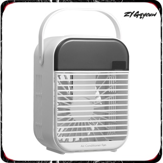 personal portátil aire acondicionado ventilador mini escritorio enfriamiento humidificador habitación