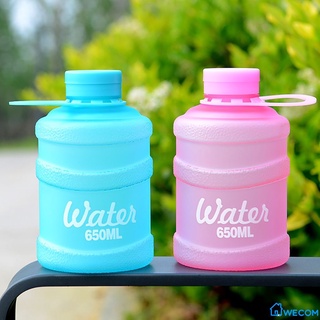Creativo taza de plástico cubo taza portátil resistente al caída de los niños taza de agua de gran capacidad taza de agua 650ml