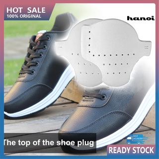 Hql_1 par de zapatos de pliegue Protector cómodo antiarrugas PE zapatillas de deporte prevenir zapatos de arrugas Protector de indentación para hombres mujer
