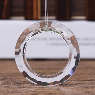 DROPS Nuevo anillo de mano lámpara de cristal de cristal Prisms piezas colgante gotas 50mm shuixudenise