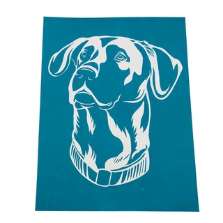 tro Great Dane Dog Self Adhesive Silk Screen Printing Stencil Mesh Transfers for DIY (3)