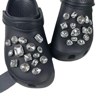Diamante Conjunto Jibbitz Crocs Moda Zapato Chamrs Para Niñas Y Mujeres Encanto Accesorios Decoración