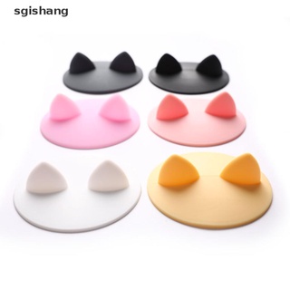 (hotsale) Cute Anti-dust Silicone Cup Cover Cats Ears Lids Heat-Resistant Seal Cover Mugs {bigsale} (1)