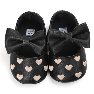 Zapatos De suela suave antideslizantes con lazo Para bebés niñas