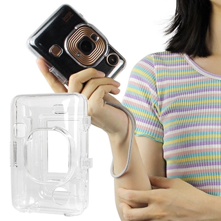 cubierta dura de plástico transparente para impresora de cámara híbrida fujifilm instax mini liplay