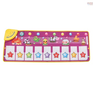 Piano de educación temprana de Piano de educación de 9 Teclas Piano Piano Teclado Playmat & 5 (8)
