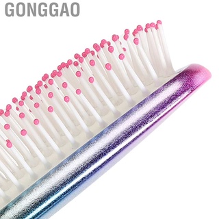 gonggao detangler cepillo curvo profesional desenredamiento para el pelo (7)