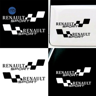 Thenine9 - calcomanías reflectantes para coche, diseño de letras, decoración para Renault
