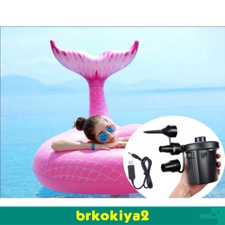 [brkokiya2] Bomba De aire eléctrica infladora Para acampar al aire libre inflable Piscina almohadas colchón De aire Camas