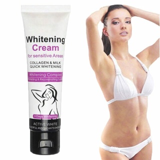 50G Whitening Cream for Dark Skin Thigh Armpit Elbow Lightening Bikini Underarm