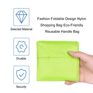 bet bolsa de la compra de Nylon plegable de diseño ecológico reutilizable