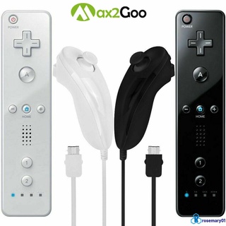 Control Remoto inalámbrico nunchuck Para Nintendo Wii/U ROSE01