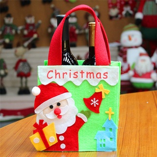 Color Santa Christmas Candy Gift Bag (8)