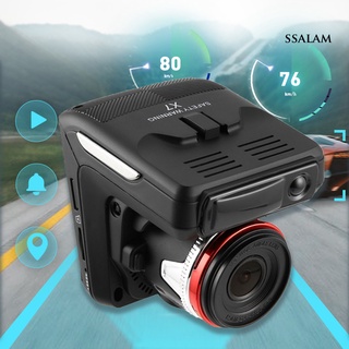 cámara de coche x7 detección de velocidad fiable 2 en 1 grabadora de conducción detector de radar de velocidad para vehículos