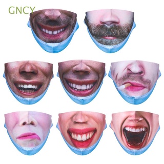 GNCY Unisex Mouth-Muffle Respirator Breathable Beard Cycling Scarf Anti-Pollution Funny protection Dustproof Riding Hiking Halloween Adult protection Half Face Cosplay Outdoor Sport Accessories
