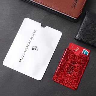chink 5pcs smart bank cards set blindaje antirrobo caso titular de la tarjeta bloqueo lector de papel de aluminio rfid anti-degaussing protección bolsas de protección (7)