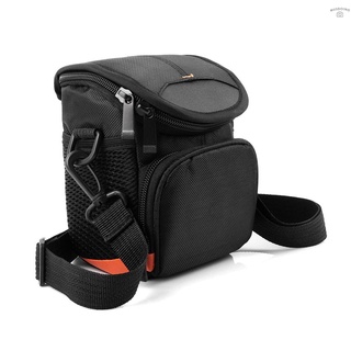 Bolsa de cámara Digital Gadget Bag acolchado hombro bolsa de transporte fotografía accesorio estuche impermeable Anti-Shock