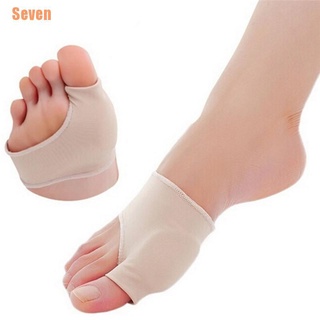 seven&% 1 par de almohadillas de juanete de pie hallux valgus protector corrector alivio del dolor cuidado del pie