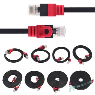 Mini Cable Ethernet diseño plano CAT6 Cable de red RJ45 Lan Cable para Router PC (1)