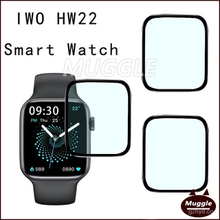 ❤Hw22 IWO 44mm smartwatch 3D película protectora Protector de pantalla IWO HW22 XhKR