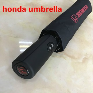 Paraguas HONDA de alta calidad de tres pliegues automático plegable de negocios a prueba de viento paraguas solar