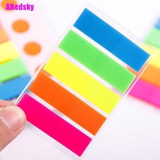 [Aredsky] 100 hojas de papel fluorescente autoadhesivo bloc de notas notas adhesivas