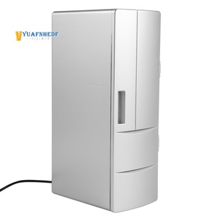 Refrigerator Mini Usb Fridge Freezer Cans Drink Beer Cooler Warmer Travel Refrigerator Icebox Car Office Use Portable